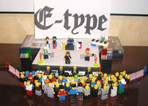 E-type concert - LEGO style!